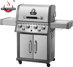 El Fuego Gasgrill / Grillwagen Concord 4 Brenner +1 Seitenbrenner +1 Infrarotbrenner -Tepro Verkäufe 2024 f5a467c418c7cbe4cbe9d4cff1e20e8f