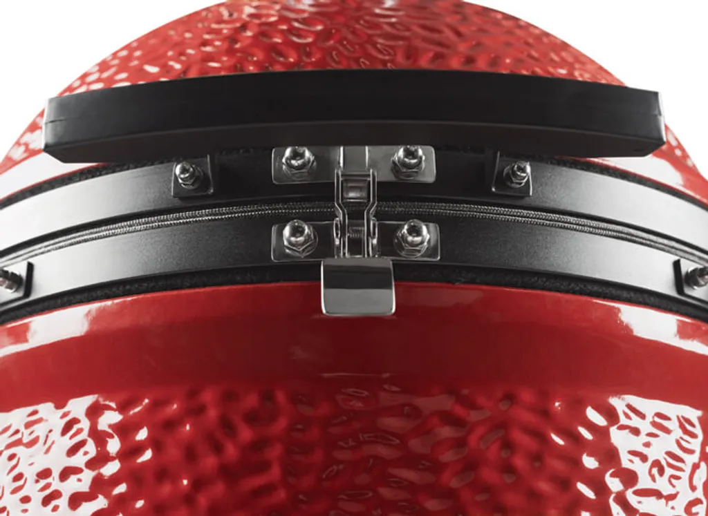 Kamado Joe Grills Keramikgrill Classic II, Innovation 2019, Rot/schwarz 14 Kamado Joe Grills Keramikgrill Classic II, Innovation 2019, Rot/schwarz – Bild 12