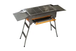 Walexo Familien Grill Mangal Inkl. 14 Spieße Aus Edelstahl Mit Klappbaren Füßen Schaschlik Und BBQ Kohlegrill Säulengrill Standgrill -Tepro Verkäufe 2024 f73cb675055ff6c0d09e142a1b9362c7