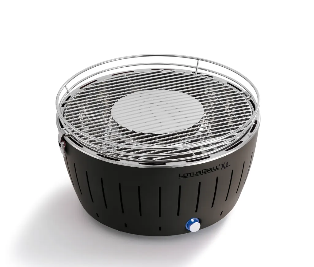 LotusGrill XL Starter-Set (G435) Anthrazitgrau 5-tlg USB-Anschluß Raucharm 4 LotusGrill XL Starter-Set (G435) Anthrazitgrau 5-tlg USB-Anschluß Raucharm – Bild 2