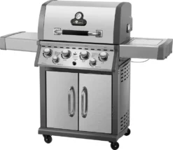 El Fuego Gasgrill / Grillwagen Concord 4 Brenner +1 Seitenbrenner +1 Infrarotbrenner -Tepro Verkäufe 2024 f98ec509e34ca4c03e93b6d35ab51305