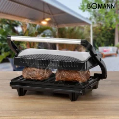 BOMANN Multigrill MG 2251 CB Schwarz/inox Kontaktgrill Antihaftbeschichtet 700W 11 BOMANN Multigrill MG 2251 CB Schwarz/inox Kontaktgrill Antihaftbeschichtet 700W -Tepro Verkäufe 2024 f9e8917b88c8db521971e9a9b4185fa1