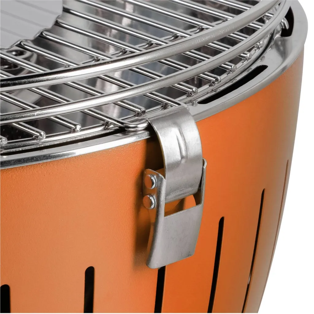 Lotusgrill G 280 Mandarin Orange Mod. 2019 Tischgrill Ø 25,8 Cm Kompakt Praktisch 5 Lotusgrill G 280 Mandarin Orange Mod. 2019 Tischgrill Ø 25,8 Cm Kompakt Praktisch – Bild 3