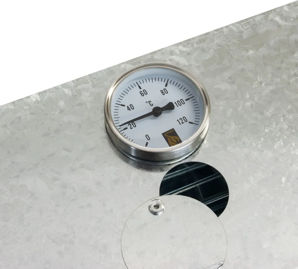 Eversmoke Räucherofenset Magnum Power Pro Mit Scheibe Inkl. 5,5kW Brenner, Thermometer, Mehl & Lake, 46x28x86cm - 1Stück 9 Eversmoke Räucherofenset Magnum Power Pro Mit Scheibe Inkl. 5,5kW Brenner, Thermometer, Mehl & Lake, 46x28x86cm - 1Stück – Bild 7