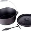 El Fuego Gusseisen-Grilltopf Dutch Oven Ø 29,7 X 10 Cm, 5,6 Liter, Mit 3 Standfüßen -Tepro Verkäufe 2024 fb3af5e41906574302ae96927fb986c5