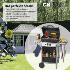 Clatronic GG 3590 Gasgrill 2 Brenner, 2 Heizzonen Für Individuelle Temperatursteuerung, Stufenlose Temperatureinstellung, Herausnehmbarer Fettauffangbehälter, Temperaturanzeige 15 Clatronic GG 3590 Gasgrill 2 Brenner, 2 Heizzonen Für Individuelle Temperatursteuerung, Stufenlose Temperatureinstellung, Herausnehmbarer Fettauffangbehälter, Temperaturanzeige -Tepro Verkäufe 2024 fb41ed7783ea2c76bdb86ae9dcde4ee5