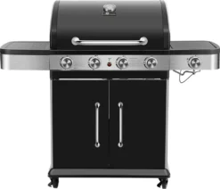 El Fuego Gasgrill / Grillwagen Burlington 4 Brenner +1 Seitenbrenner, Grillfäche 70x42cm -Tepro Verkäufe 2024 fbdcf75f7db54234e8c92c32444c2f40