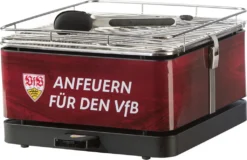 Feuderdesign Teide - VfB Stuttgart Holzkohle Tischgrill Mit Lüfter - 2009236 Rot, Stück:Stück -Tepro Verkäufe 2024 fc1ff7919d8de79235b14d2bc196e073