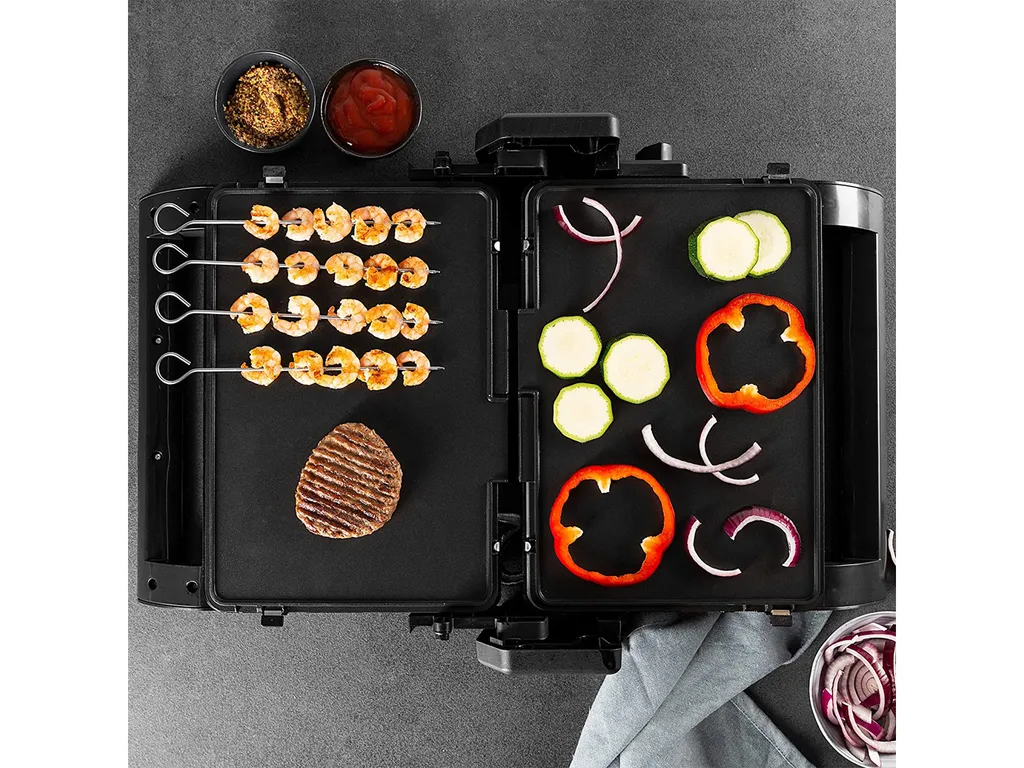 Princess 4-in-1 Multi-Kontaktgrill 1500 W Schwarz 15 Princess 4-in-1 Multi-Kontaktgrill 1500 W Schwarz – Bild 13