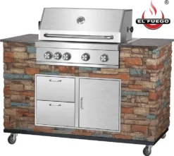El Fuego Outdoor Grillküche Built In Edelstahl 4 +1 Infrarot -Tepro Verkäufe 2024 fcaebe43012a6577dc6eae6f1675f033