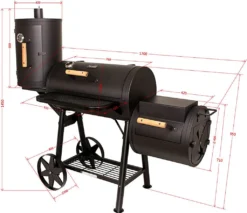 TAINO Yuma Massiver Smoker BBQ GRILLWAGEN Holzkohle Grill 90 Kg 3,5mm Set Roste 12 TAINO Yuma Massiver Smoker BBQ GRILLWAGEN Holzkohle Grill 90 Kg 3,5mm Set Roste -Tepro Verkäufe 2024 fd00889cf44806a00df0097efd47ff96