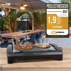 CLATRONIC Barbecue-Tischgrill BQ 2977 N Schwarz -Tepro Verkäufe 2024 fd3451375005c71c269a8216e8c50086