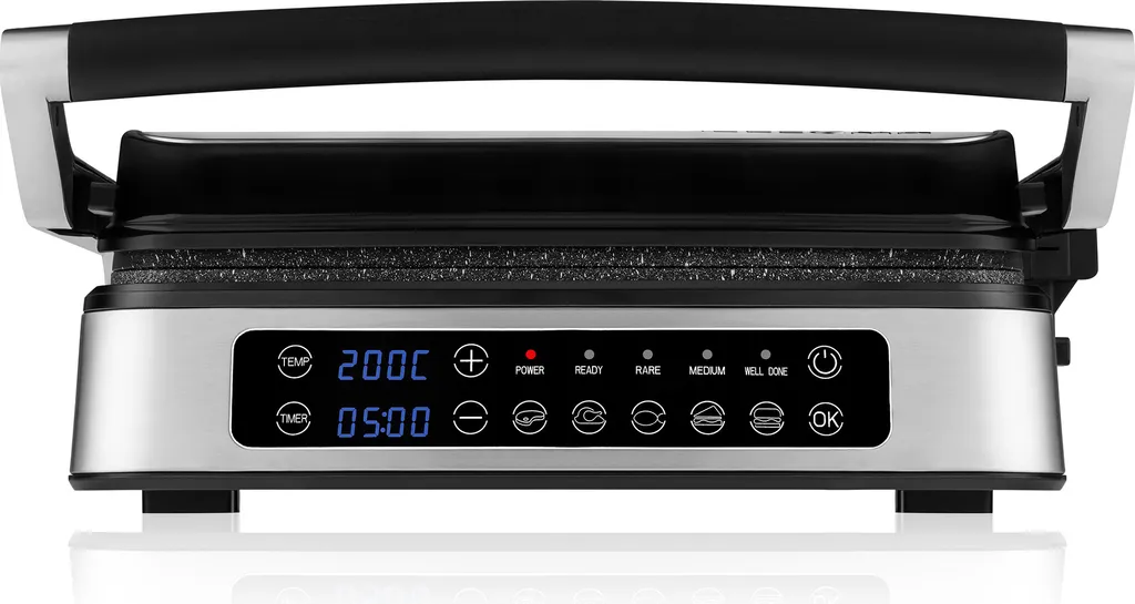 ZEEGMA Elektrischer Kontaktgrill Und Sandwichtoaster 2100W | Herausnehmbare Heizplatten, 2in1, 180 ° Klappbar, ILAG-Antihaftbeschichtung, Tropfschale, Akustische Benachrichtigungen, Timer, Die Möglichkeit Vom Waschen In Der Spülmaschine 7 ZEEGMA Elektrischer Kontaktgrill Und Sandwichtoaster 2100W | Herausnehmbare Heizplatten, 2in1, 180 ° Klappbar, ILAG-Antihaftbeschichtung, Tropfschale, Akustische Benachrichtigungen, Timer, Die Möglichkeit Vom Waschen In Der Spülmaschine – Bild 5