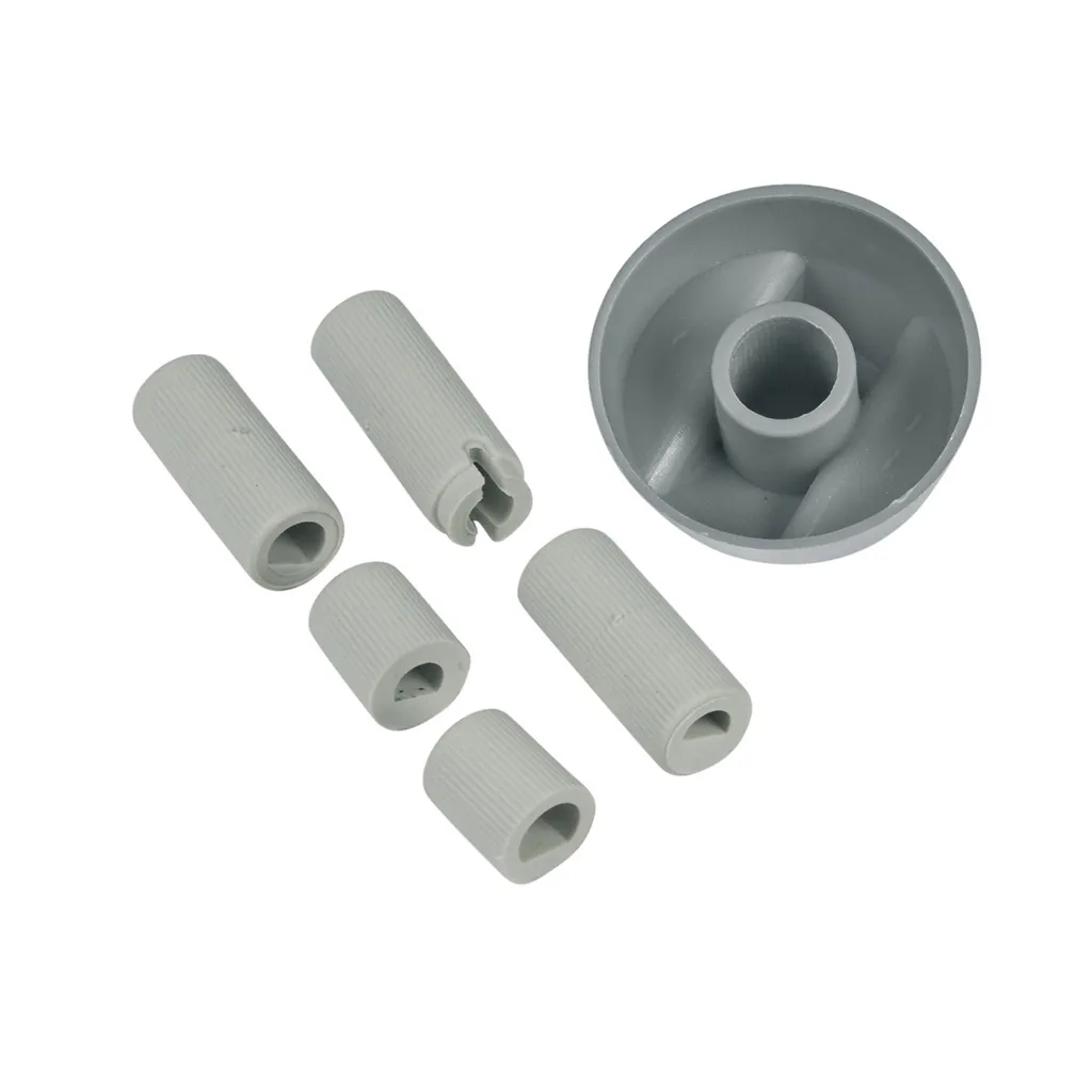 EasyPART 1000028572-000 UNIVERSAL Knebel Knauf Drehgriff Drehknopf Griff Kochstellenknopf Knopf Silber 43mm Mit Adaptern Für Kochfeld Herd Backofen Für Alle Marken 4 EasyPART 1000028572-000 UNIVERSAL Knebel Knauf Drehgriff Drehknopf Griff Kochstellenknopf Knopf Silber 43mm Mit Adaptern Für Kochfeld Herd Backofen Für Alle Marken – Bild 2