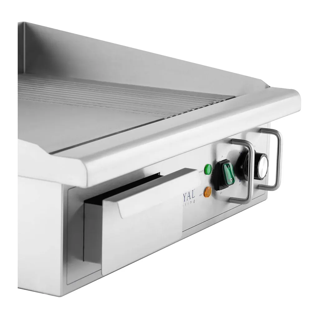 Elektro Grillplatte Grillplatte Elektro Grill 360 X 560 Mm Ribber + Flat 3.000 W 5 Elektro Grillplatte Grillplatte Elektro Grill 360 X 560 Mm Ribber + Flat 3.000 W – Bild 3