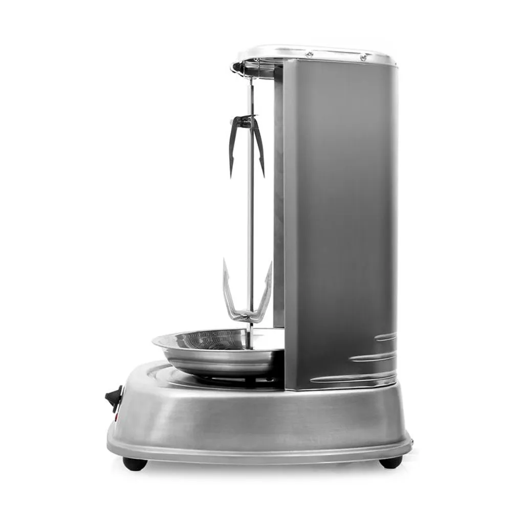 OneConcept Kebap Master - Dönergrill , Hähnchengrill , Gyrosgrill , Vertikalgrill , Drehgrill Mit Drehspieß , Elektro-/ Tischgrill Für Zu Hause , Max. Leistung: 1800 W , 360° Hitzeverteilung , Silber 5 OneConcept Kebap Master - Dönergrill , Hähnchengrill , Gyrosgrill , Vertikalgrill , Drehgrill Mit Drehspieß , Elektro-/ Tischgrill Für Zu Hause , Max. Leistung: 1800 W , 360° Hitzeverteilung , Silber – Bild 3