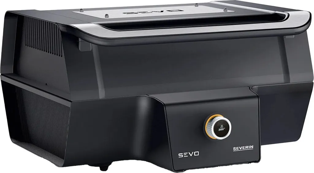 Severin PG 8106 SEVO GT Tischgrill Pulled Porc OLED Display Schwarz-silber 15 Severin PG 8106 SEVO GT Tischgrill Pulled Porc OLED Display Schwarz-silber – Bild 13