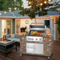 El Fuego Outdoor Grillküche Built In Edelstahl 4 +1 Infrarot -Tepro Verkäufe 2024 ff70eb5b2ccaede2590c6c5cd5022a92